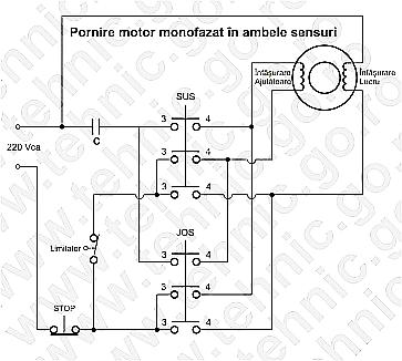 Explicitly roof Practical Pornire motor monofazat in ambele sensuri (2) – "Arduino tehNiq"