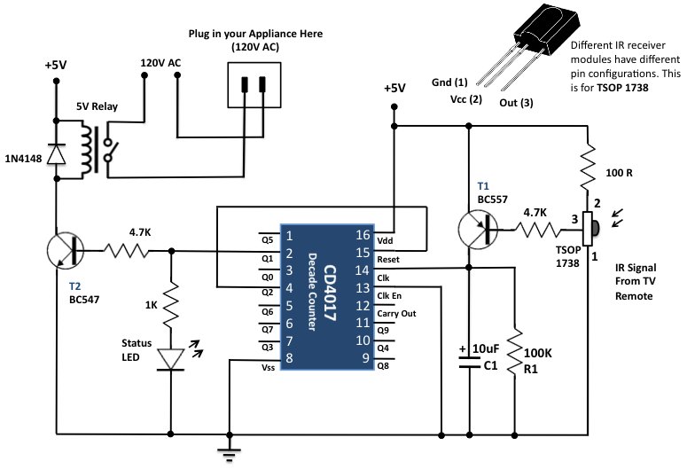 schematic from Make Circuits